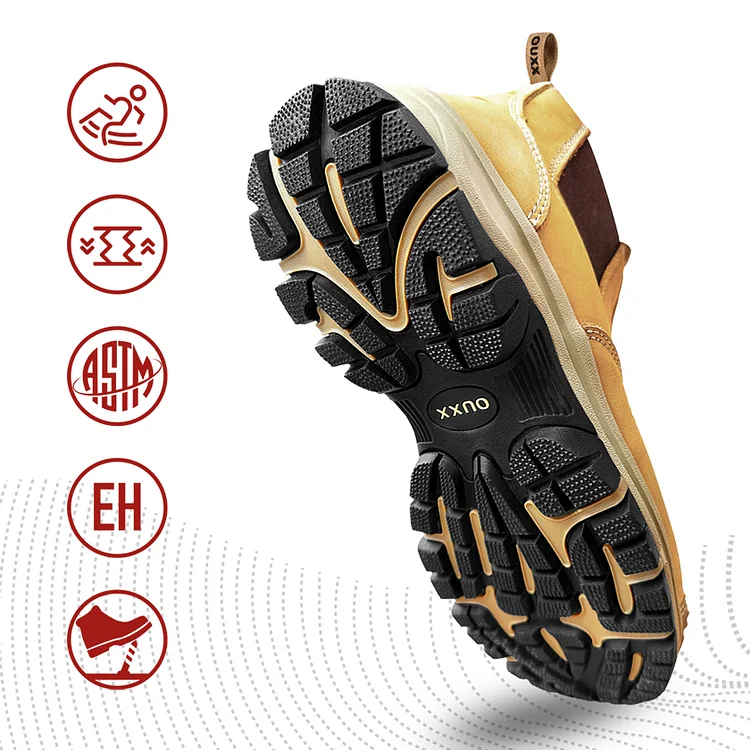 waterproof steel toe slip on boots