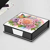 Rose Pu DIY 5D Diamantmalerei-Notizbox (160 leere Notizbl&ouml;cke) f&uuml;r das B&uuml;rohaus