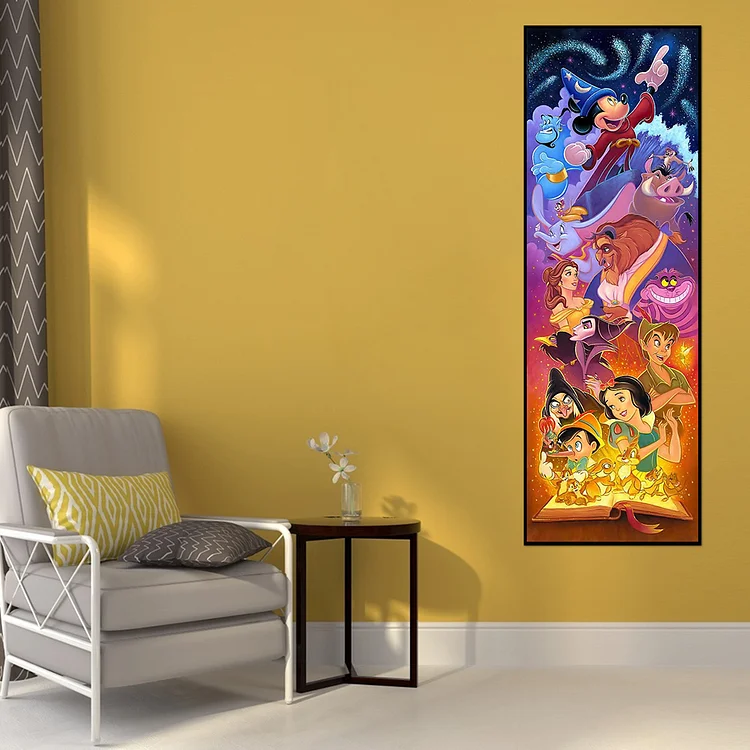Disney - 11CT Stamped Cross Stitch(30*90cm)
