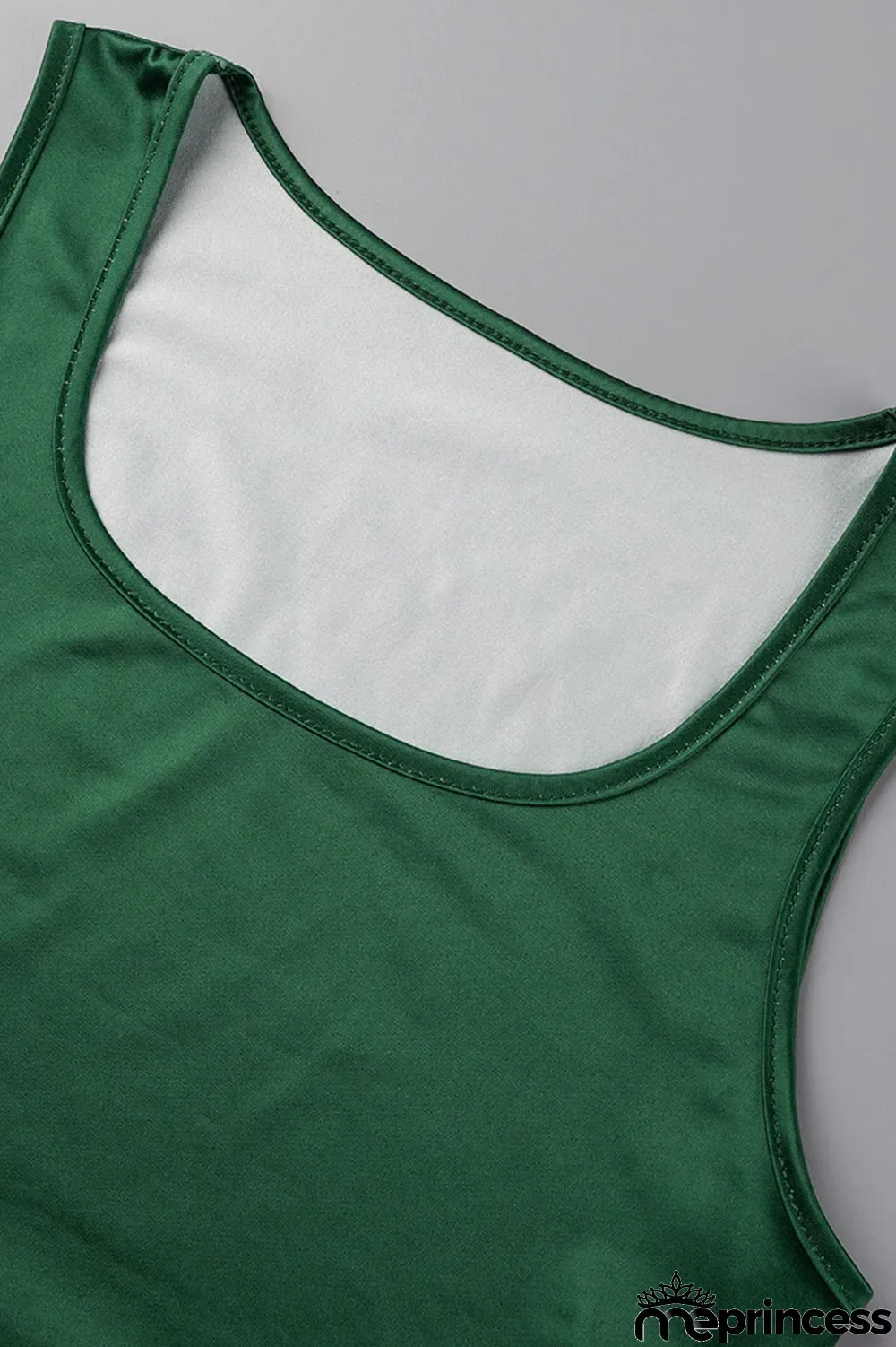 Red Casual Print Patchwork U Neck Sleeveless Two Pieces