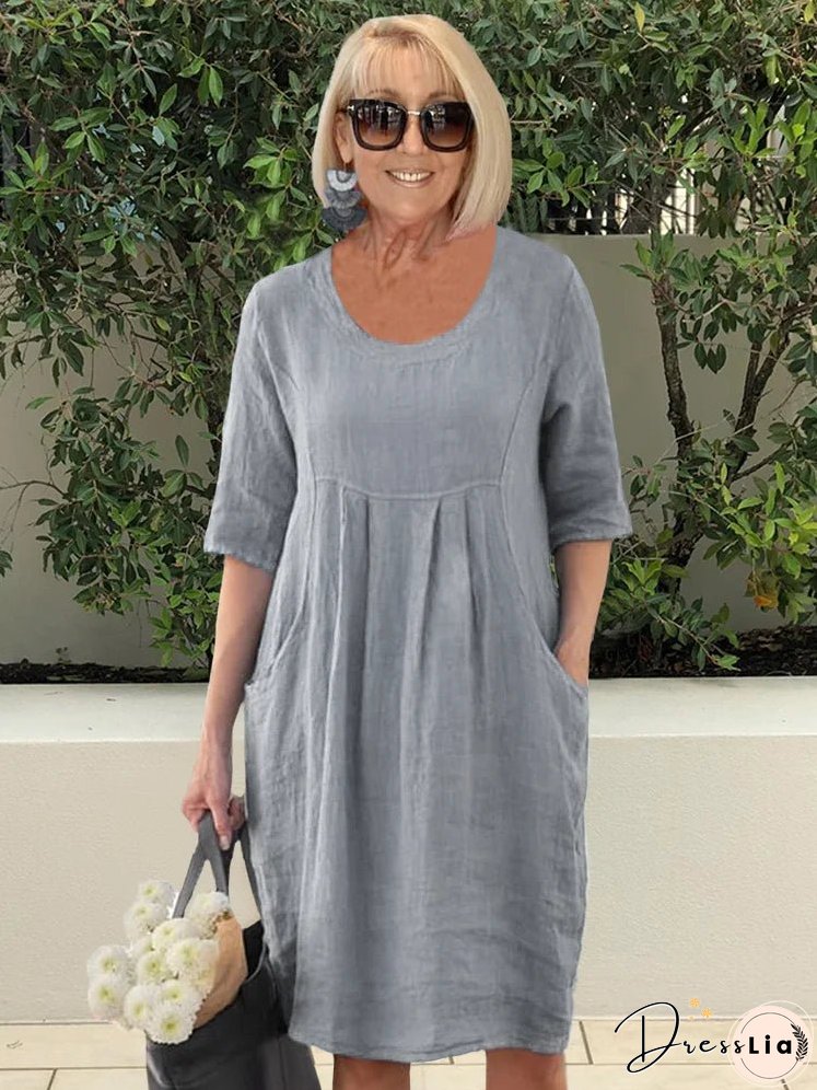 Brianna Oversized Dress With Pockets