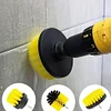 3Pcs Power Scrubber Drill Brush Attachment Set Electric Cleaning Scrub Brush Kit