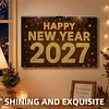 2027 set de calendrier mural bricolage en papier avec diamants, kit de perceuse partielle sp&eacute;ciale pour un cadeau de d&eacute;coration de bureau &agrave; domicile pour adultes d&eacute;butants