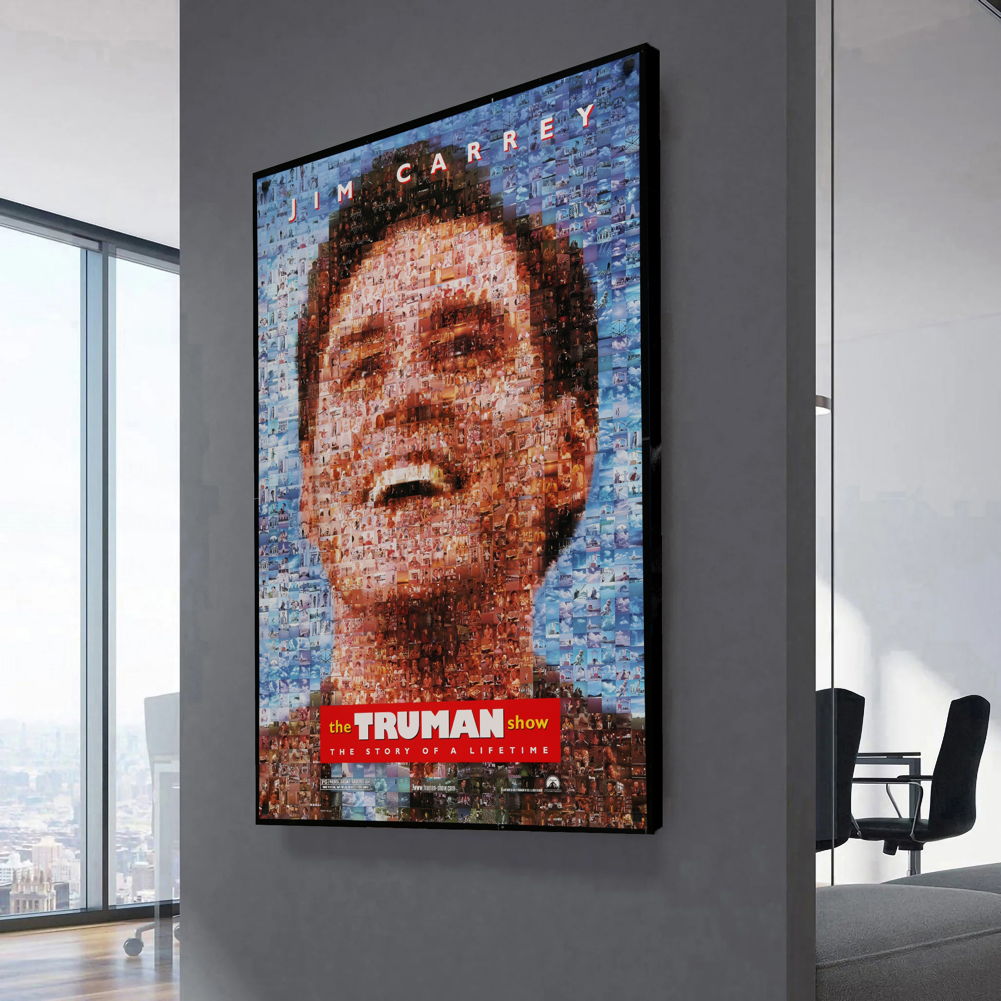 The Truman Show (1998) Canvas Wall Art 