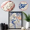 Diamond Painting-DIY Special Shaped Drill Pearl Painting Snow Queen(30x40cm)
