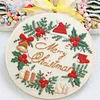 Christmas Wreath-Embroidery Kit