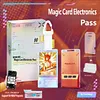 Magic card electronic passMonicard electronic bar chirp NFC Bluetooth animation video trendy pendant