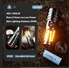 Ultra-bright white laser strong light flashlight long-range rechargeable outdoor home lighting multi-function zoom portable camping lamp