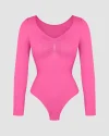 Long Sleeve Shaping Bodysuit