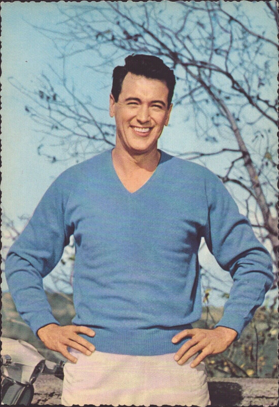 Rock Hudson - Krüger Photo Poster painting Film Ak Postcard (TV-694