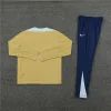 2024 Player Version France Gold Training Jacket Set