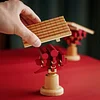 Mortise and Tenon Ancient Building Models, Solid Wood Alloy Bracket Assembly Toys, Traditional Craft Cultural and Creative Ornaments