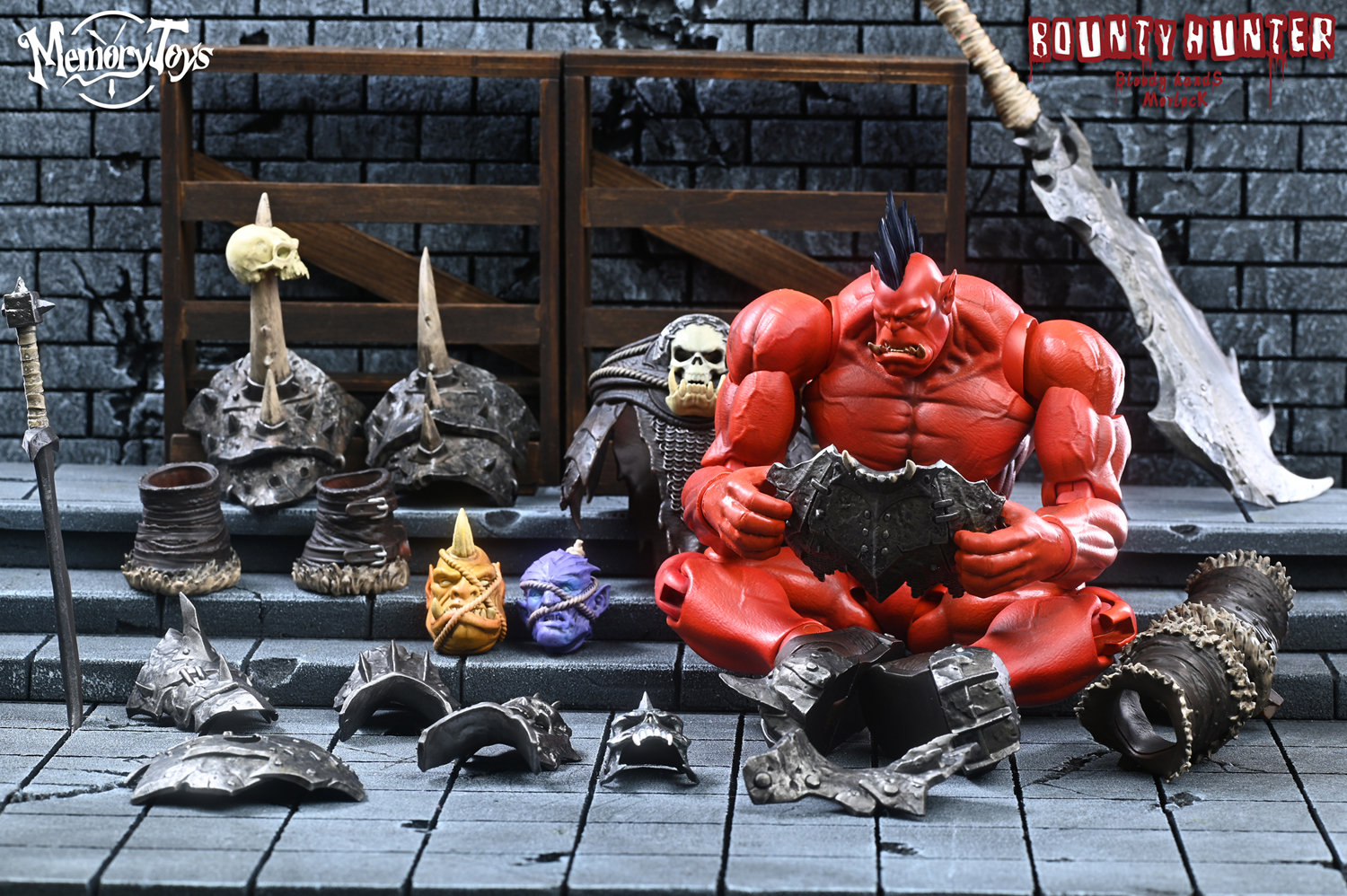 PREORDER Memory tosy World of Warcraft Bounty Hunter Bloody Hands