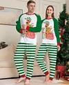 Family Puppy Letters Christmas Parent-child Printed Home Pajamas Set