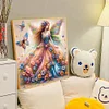 Butterfly fairy-full round diamond painting-40*40cm
