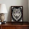 Diamond Painting-DIY Special Shaped Drill Pearl Painting Wolf(30x40cm)