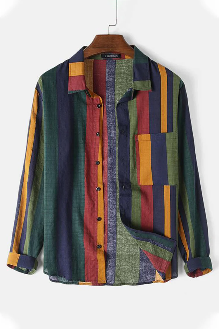 Striped Fashion Casual Shirt