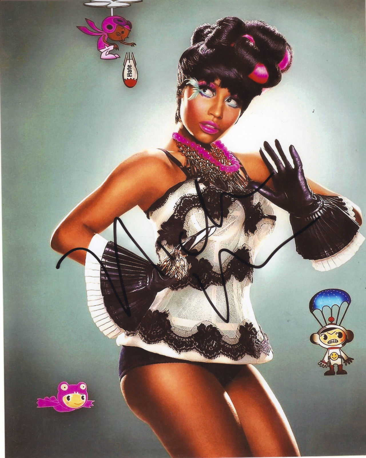 NICKI MINAJ AUTOGRAPH SIGNED PP Photo Poster painting POSTER