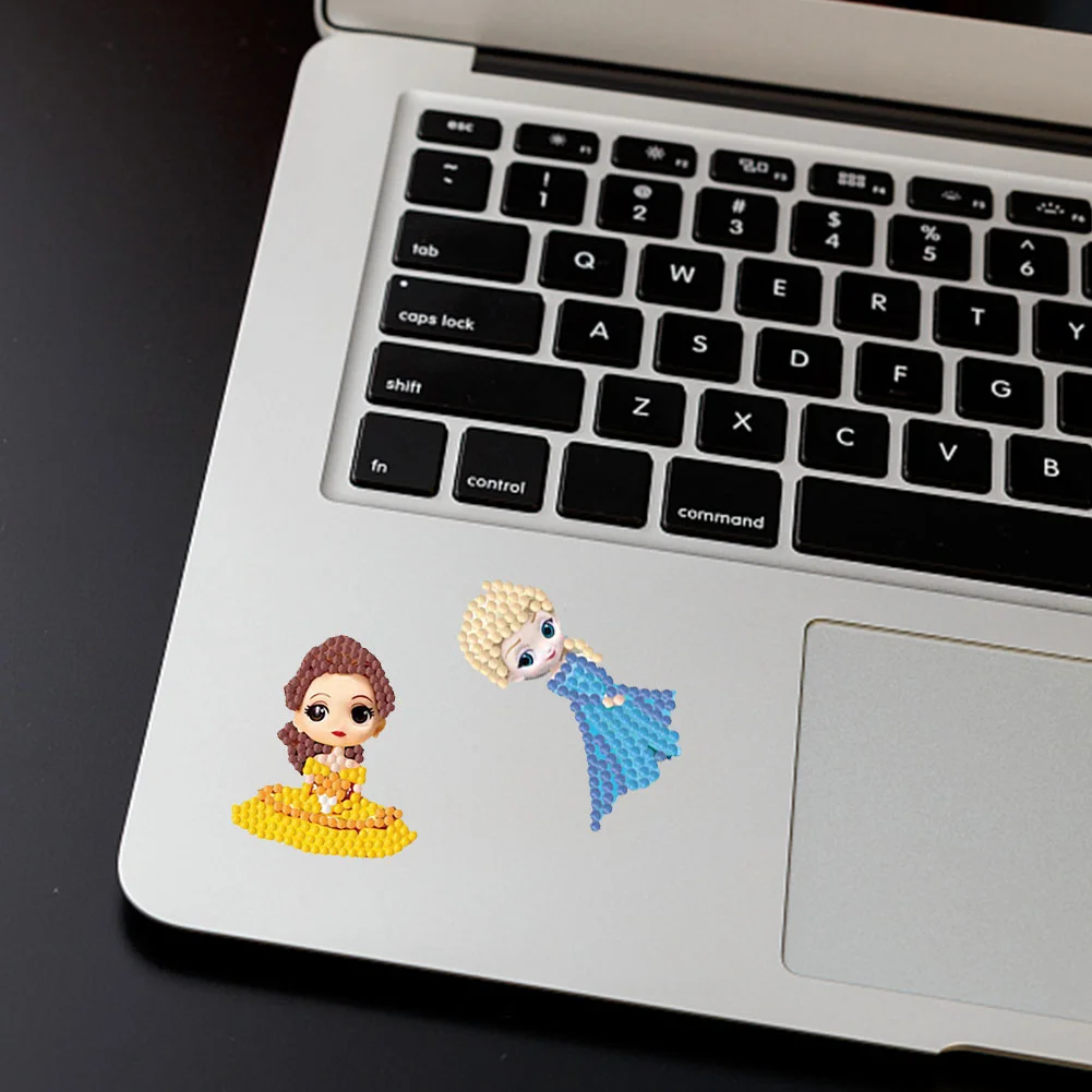 1Set 5D Diamond Painting Stickers Kit DIY Cartoon Cup Phone Decor Gift