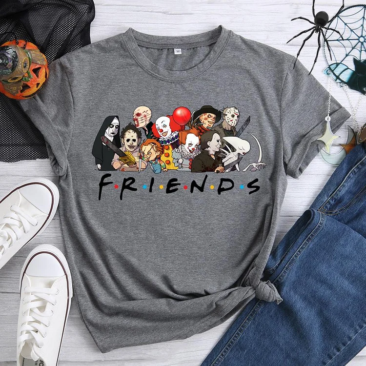 Halloween Friends T-Shirt-07234