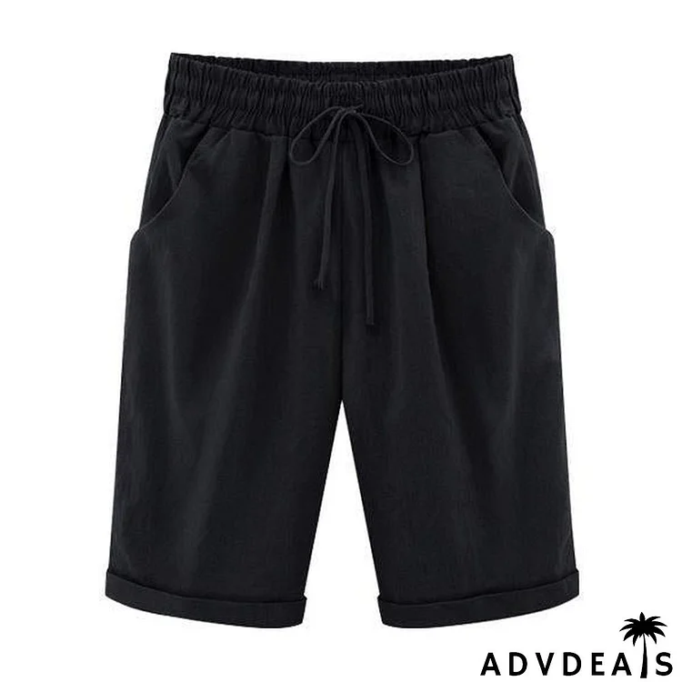 (??Summer Hot Sale -48% OFF??)Elastic Waist Casual Comfy Summer Shorts