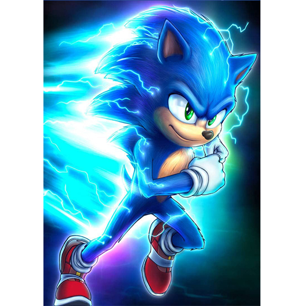 

Hedgehog Sonic Advance - Round Drill Diamond Painting - 30*40CM, 501 Original