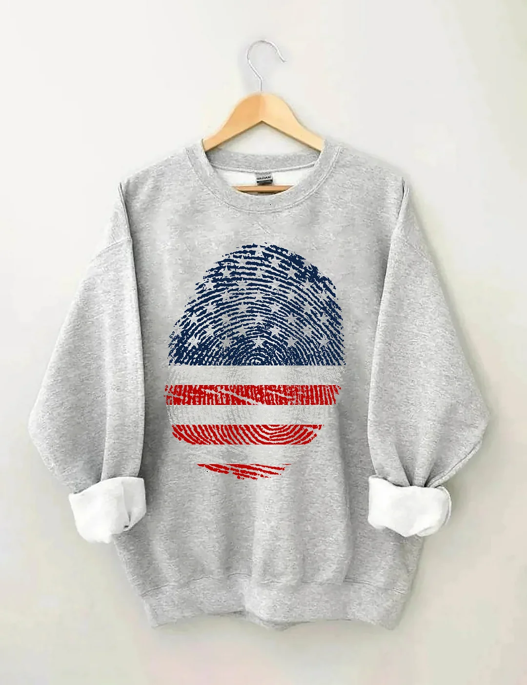Fingerprint Flag Sweatshirt