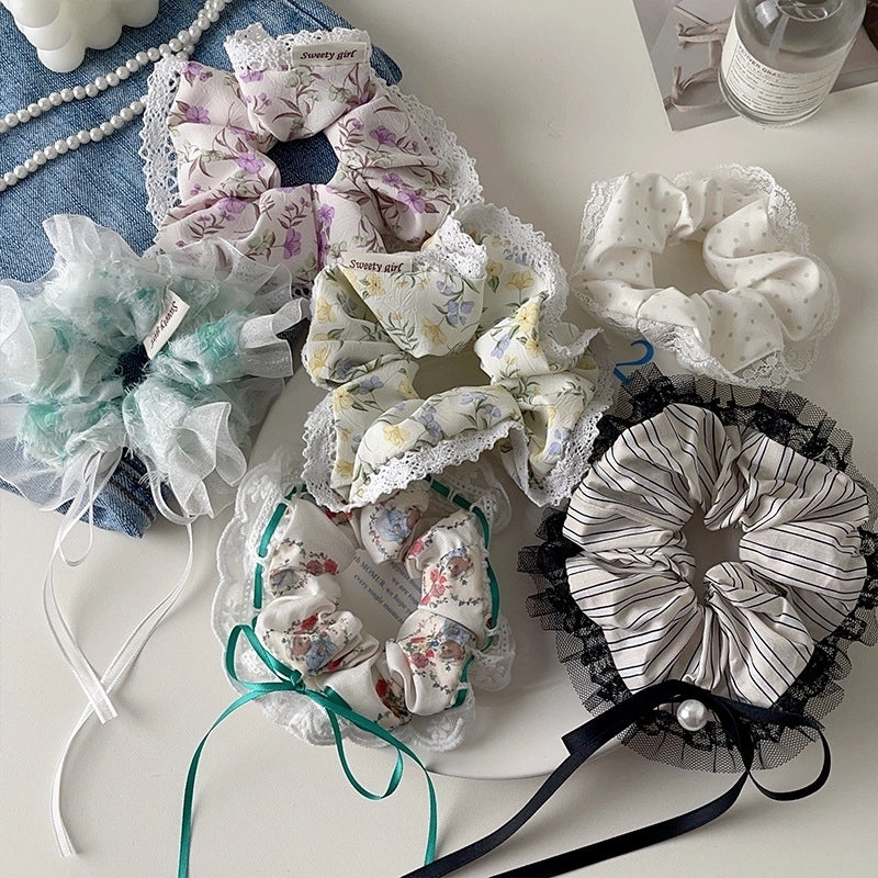 Women’s Casual Minimalist Bow Knot Cloth Hair Tie