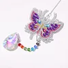 DIY 5D Diamond  Mosaic Sun Catcher Window Keyring Pendant Kits