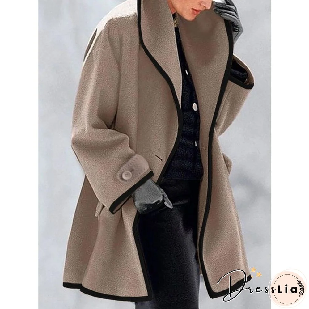 Women's Down Jacket Winter Womens Winter Wool Coat Trench Jacket Ladies Warm Slim Long Overcoat Outwear Plus Size S-5XL