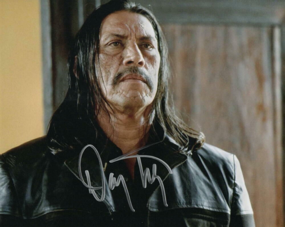 DANNY TREJO SIGNED AUTOGRAPH 8x10 Photo Poster painting - MACHETE STAR, CON AIR, HEAT, SPY KIDS