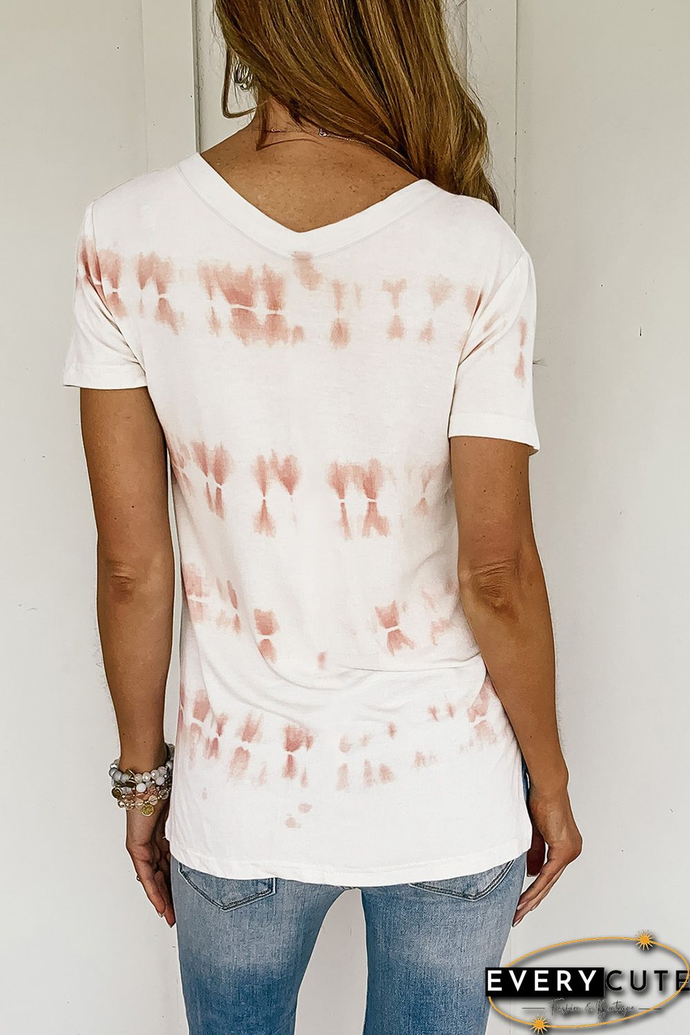 Sierra Striped Tie Dye Tee