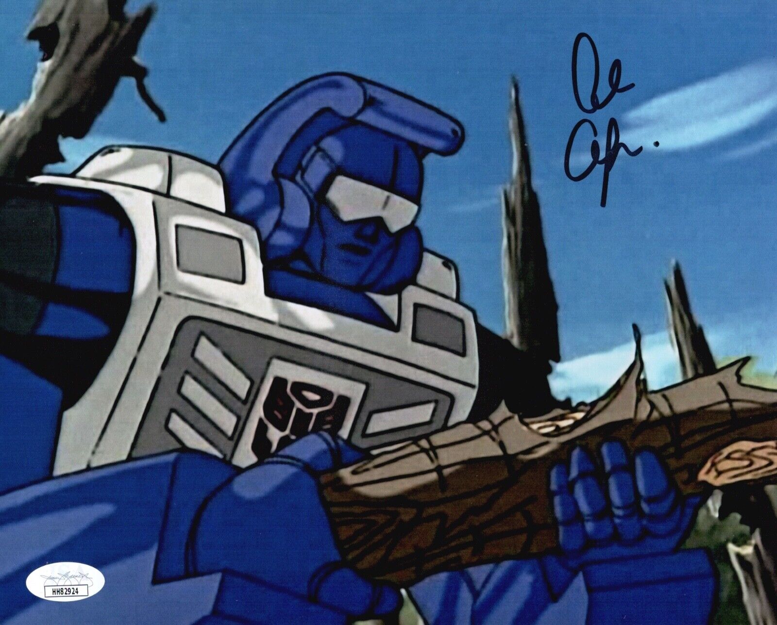 Alan Oppenheimer Signed BEACHCOMBER 8x10 Photo Poster painting G1 TRANSFORMERS JSA COA Cert