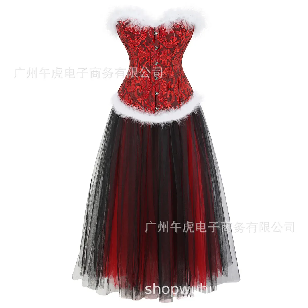 Churchf Churchf Feather Lace Court Harness Suit Jacquard Steel Buckle Slim Ball Plastic Suit Direct Sales