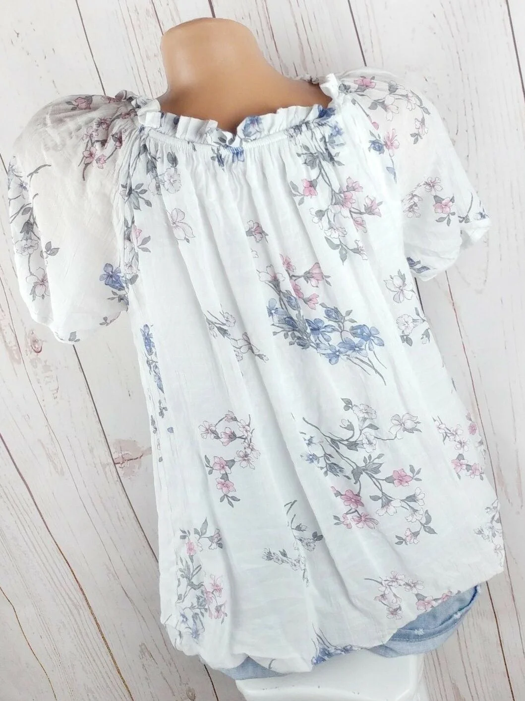 Women Half Sleeve V-neck Solid Color Dress