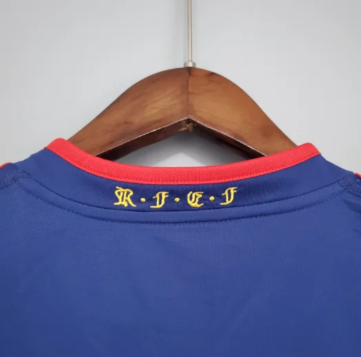 Retro Spain 2010 Away Football T-Shirt Thai Quality