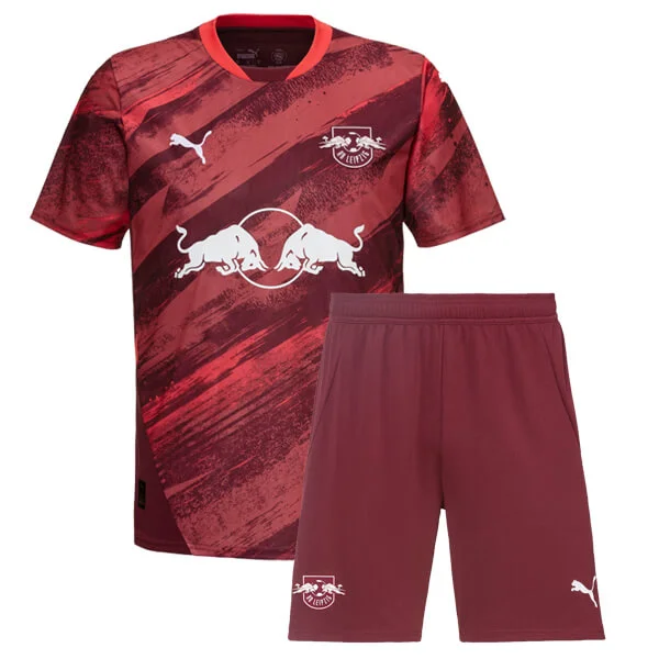 RB Leipzig Auswärtstrikot Kinder Mini Kit 2024-2025