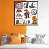 11CT Halloween - Stamped Cross Stitch 41*41cm/16.14*16.14in(Brand)