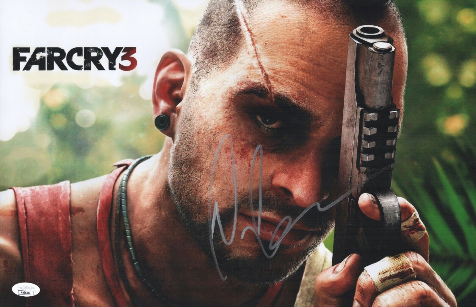 Michael Mando Signed 11x17 Photo Poster painting Far Cry 3 “Vaas” Authentic Autograph JSA COA