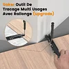 saker outil de tracage multi usages avec rallonge (upgrade)
