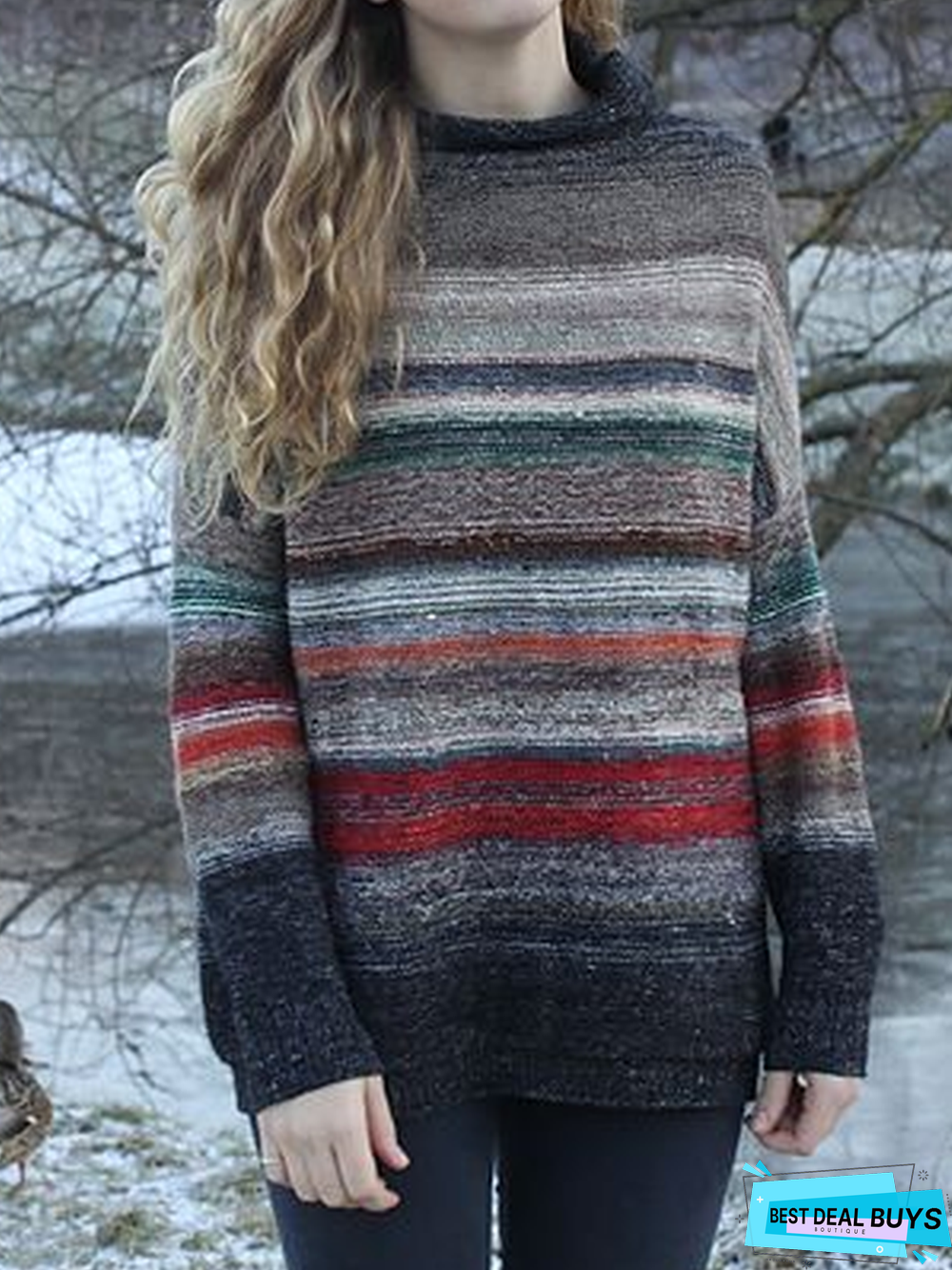 Casual Knitted Sweater