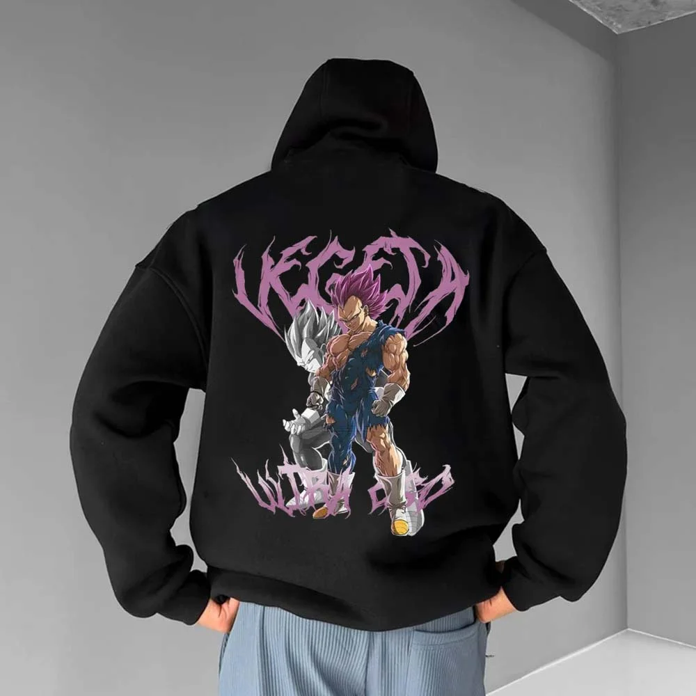 Dragon Ball Z Vegeta Printed Men's Hoodie