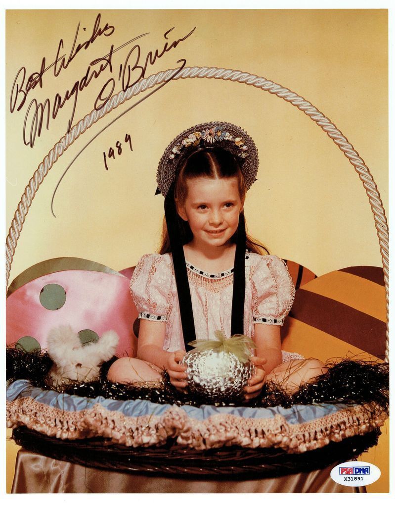 Margaret O'Brien Signed Authentic Autographed 8x10 Photo Poster painting PSA/DNA #X31891