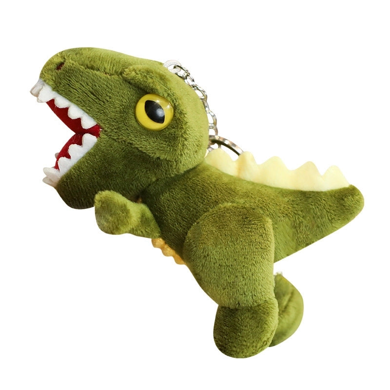 Creative Dinosaur Plush Toy Tyrannosaurus Rex Toy Keychain Bag Pendant Small Doll Machine Doll