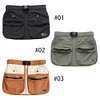 Outdoor Running Waist Apron with Pocket Waist Pack Adjustable Belt for Women/Men