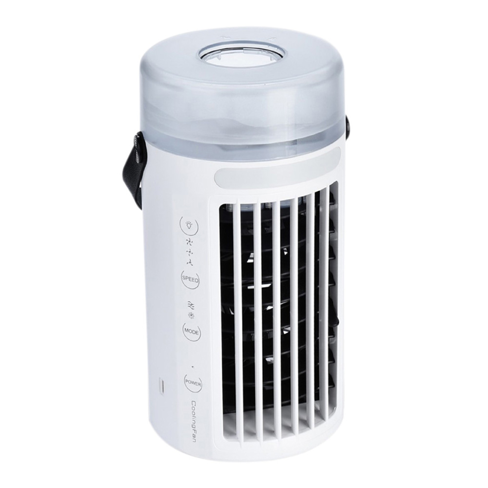 

Mini Air Conditioner Cooler USB Spray Humidification Desktop Cooling Fan, 501 Original