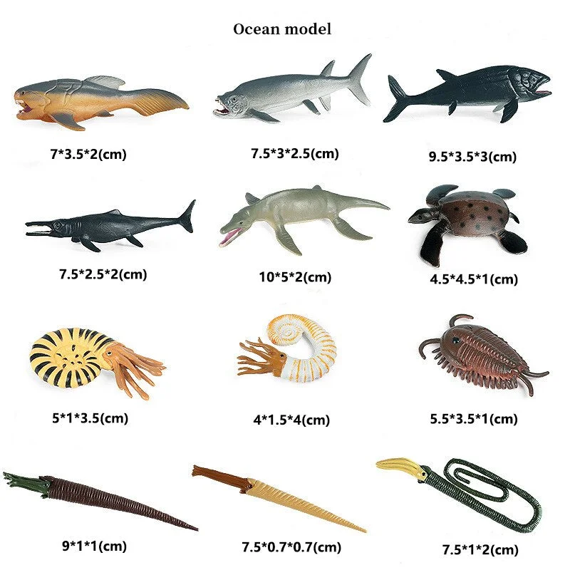 12PCS Safari Animals Figures Toys Different Varieties of Zoo Jungle Animal Toy Set Great Educational Toys for Kids Toddlers