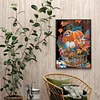 >SALE<Pumpkin Bird 5D DIY Diamond Painting Kits Special-shaped Partial Drill Wall Art