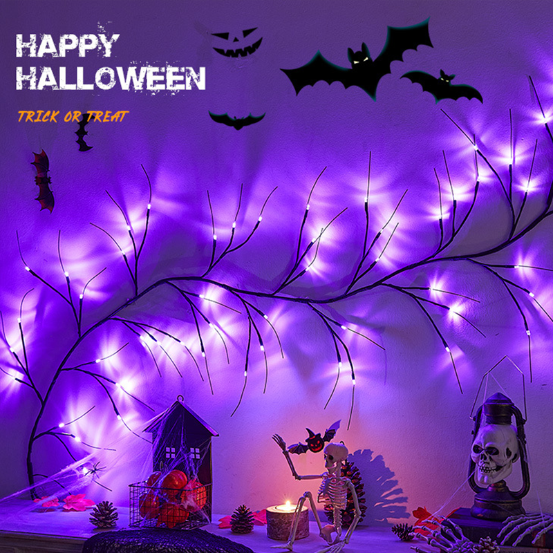 Halloween LED Decorative Rattan Lights
