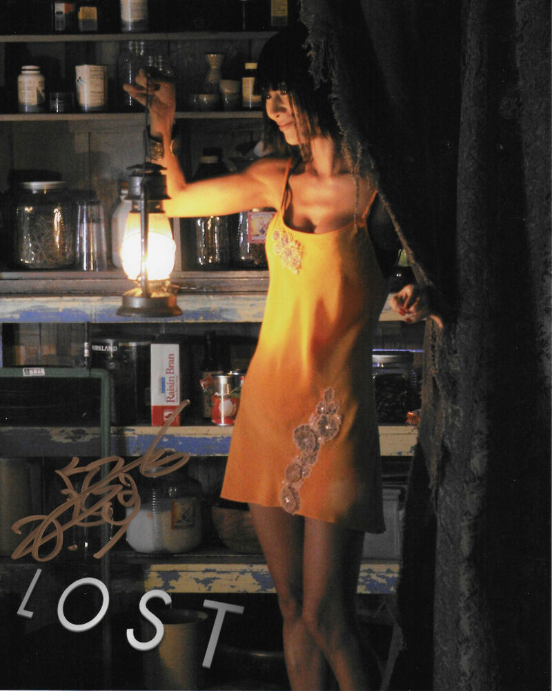 Bai Ling Lost Original Autographed 8X10 Photo Poster painting